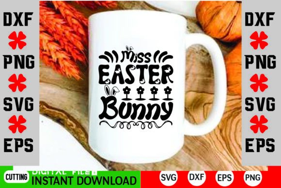 h1Miss Easter Bunny: Christian Easter Graphics for Crafts & Branding