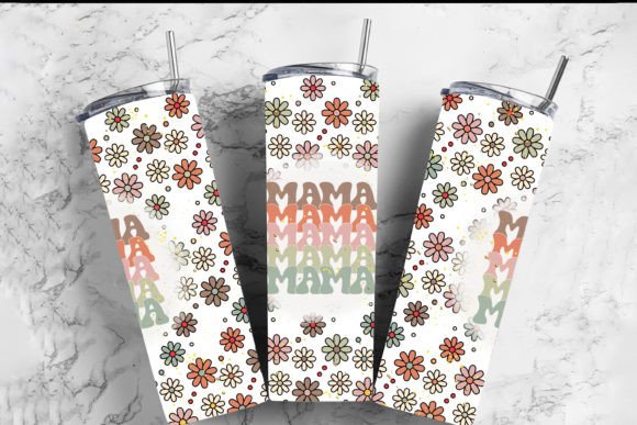 Mama Tumbler Sublimation Graphics for Crafts & Creative Branding