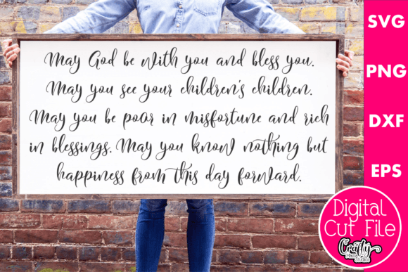 May God Be with You – A Faithful Graphic for Local Business Branding