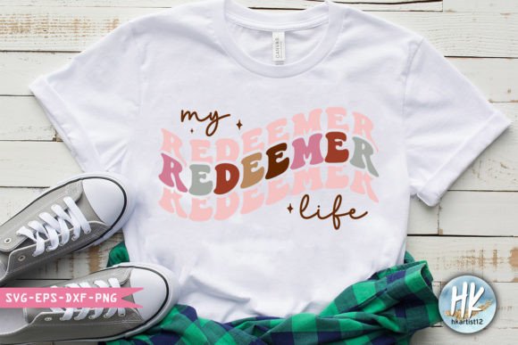 My Redeemer Life: A Christian Graphic Design Asset for Crafts & Content Marketing